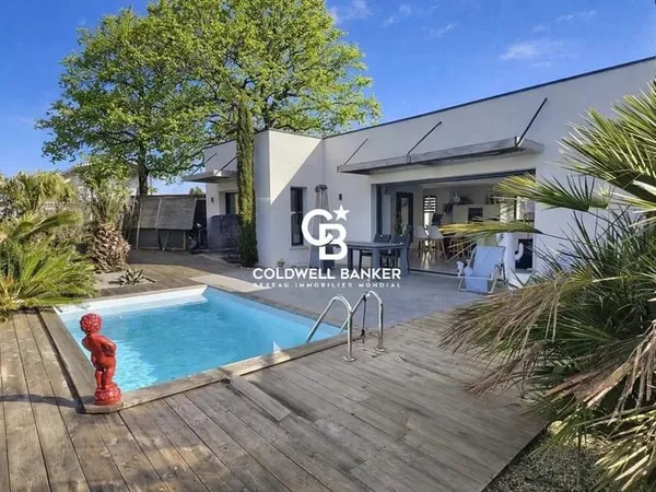 GUJAN-MESTRAS - Maison moderne 3 chambres avec piscine