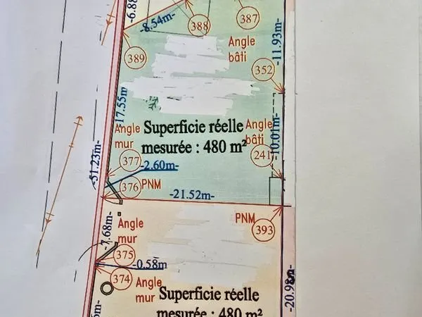 Beau terrain viabilisé de 480 m² La Salvetat Saint-Gilles