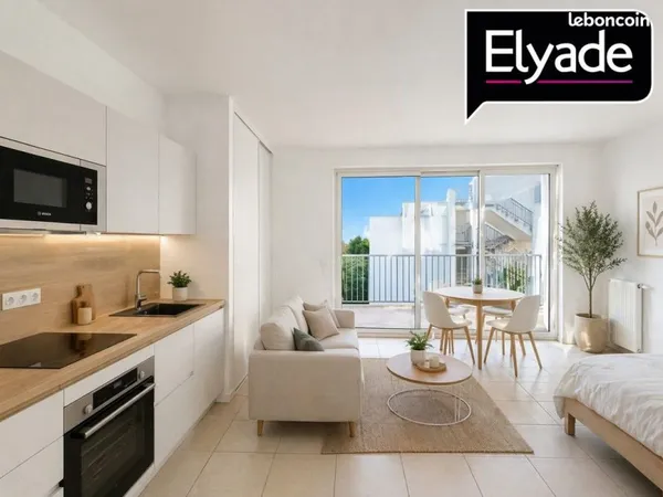 Appartement 1 pièce 28 m²
