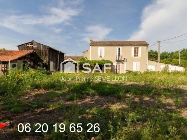 Agen maison 5 pièces et terrain constructible