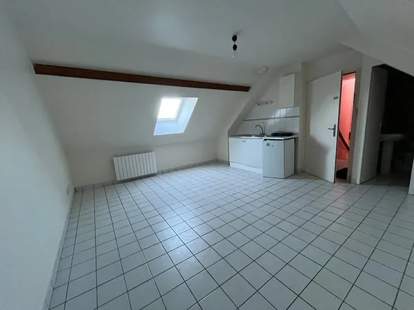 Appartement 1 pièce(s) 17.30 m2 et 30m² au sol.
