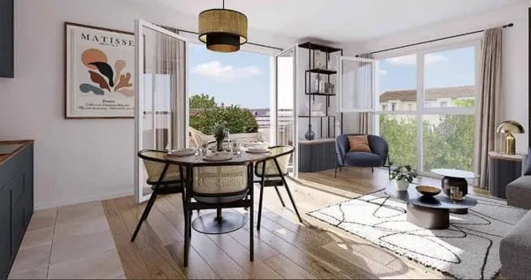 Appartement 3 pièces 64 m²