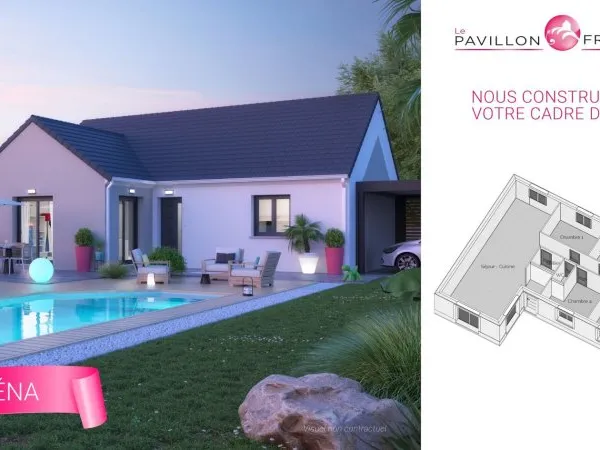 Terrain + maison 100 m²