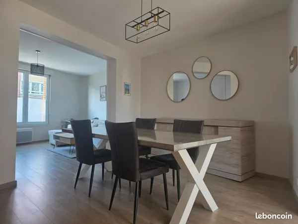 Grand appartement lumineux de 81 m² avec terrasse plein sud - Loos