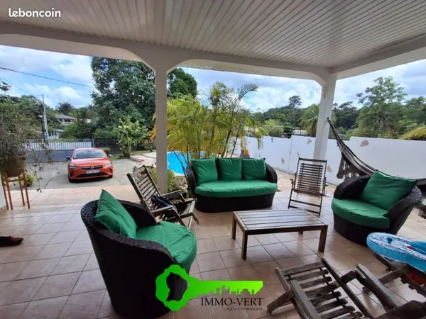Immo-Vert, Maison T4 Meublé, Stoupan, Matoury