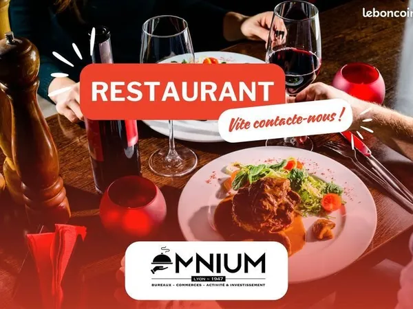 Fonds de commerce restauration rapide 80 m²