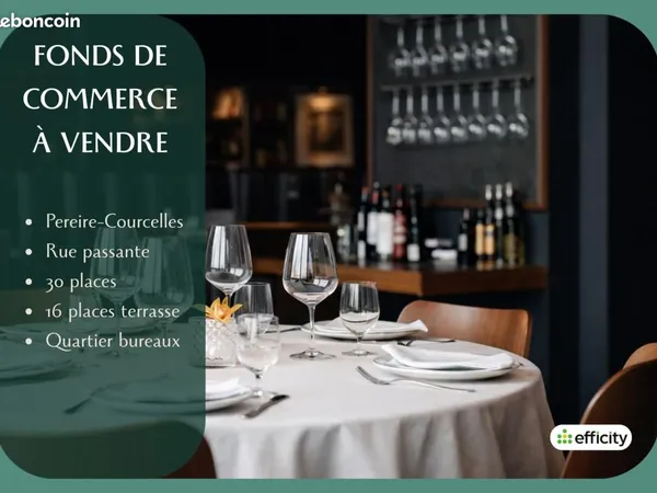 Fonds de commerce 90 m²