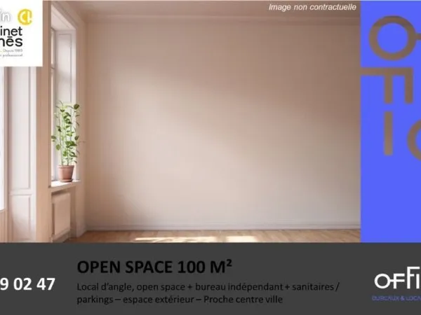Local bureaux 114 m²