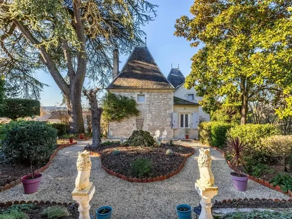 Town house with garden