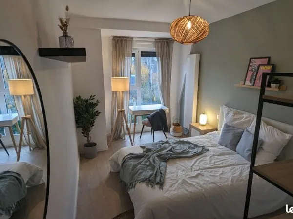 Chambre 1 pièce 26 m²