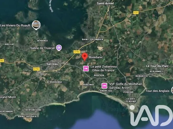Terrain constructible 1032 m²