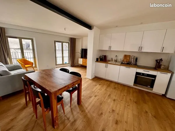 Appartement T3 en duplex de 65m2 en coeur de ville