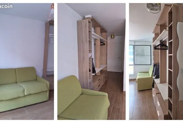 Studio meublé Paris 15 Parc Georges Brassens