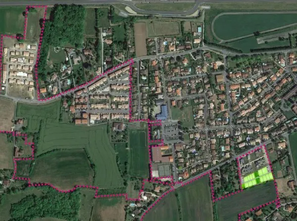 Terrain en lotissement 151 m²
