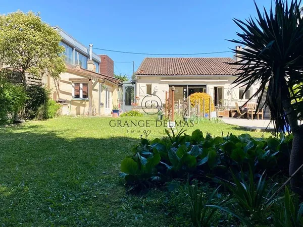 Echoppe double pierre avec jardin et piscine - CAUDÉRAN