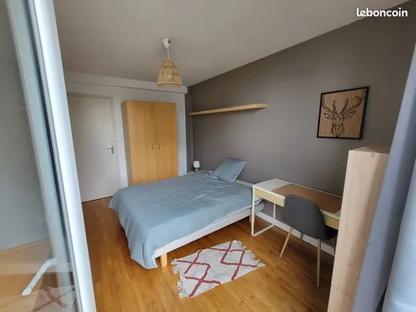 Chambre en colocation meublée - Villejean