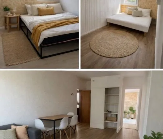Appartement 54m2 rénové dans résidence calme