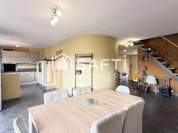 PERPIGNAN, APPARTEMENT T3 BIS DE 95 M2,GARAGE ET EXTERIEURS