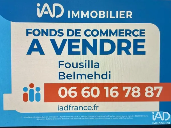 Fonds de commerce 60 m²