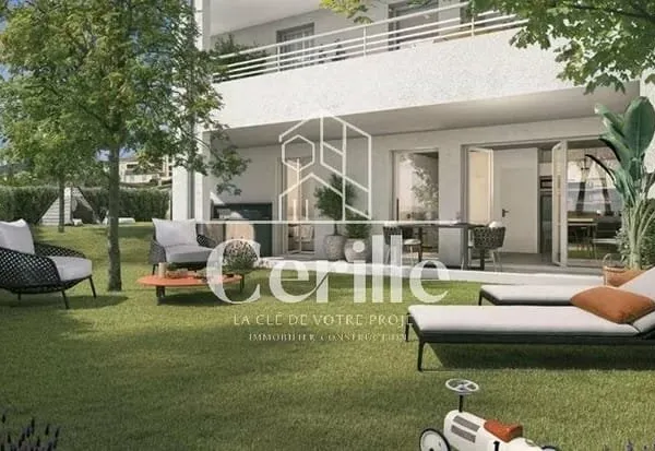 Appartement T3 en rez-de-chaussée avec jardin et terrasse privative - Bormes-les-Mimosas