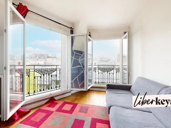 Studio avec vue dégagée - 21 m2 - Calme et lumineux - Optimisé - Père Lachaise/Gambetta