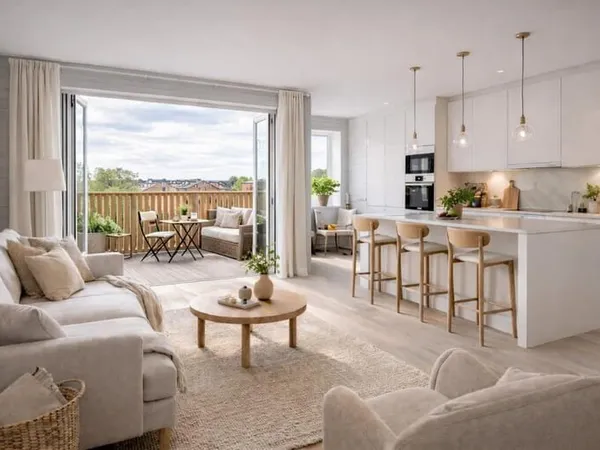 RETOUR DE LOT 4 PIECES NEUF 80 M² + BALCON 9 M² PROCHE MAIRIE ET FUTUR METRO 15 !