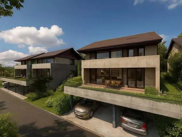 Évian-Les-Bains - Maison neuve de type T4 avec jardin