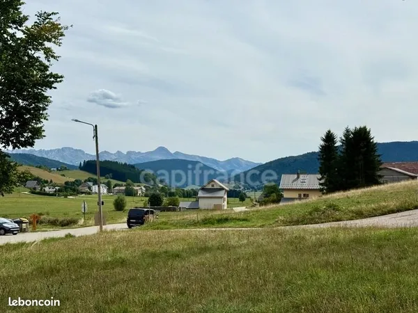 Terrain 675 m² Meaudre
