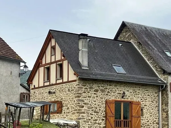 Maison habitable avec jardin, Terrasse couverte