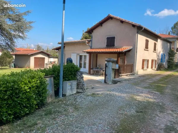 Maison 80 m2 sur terrain de 1450 m2