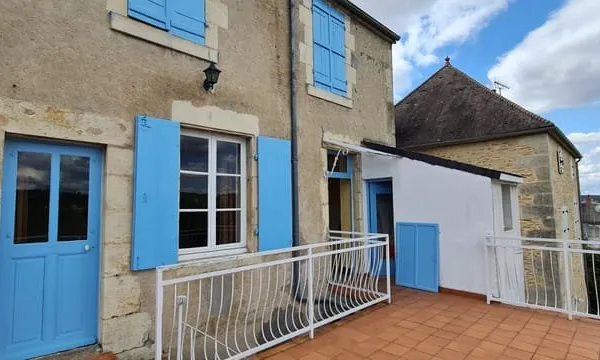 Maison de ville 140 m2 habitables avec une vue dégagée