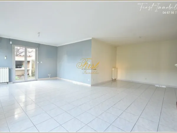 Maison plain pied sur une parcelle de 360 m2
