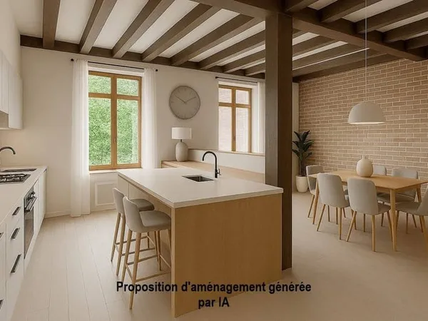 Triplex 5 pièces 126 m²