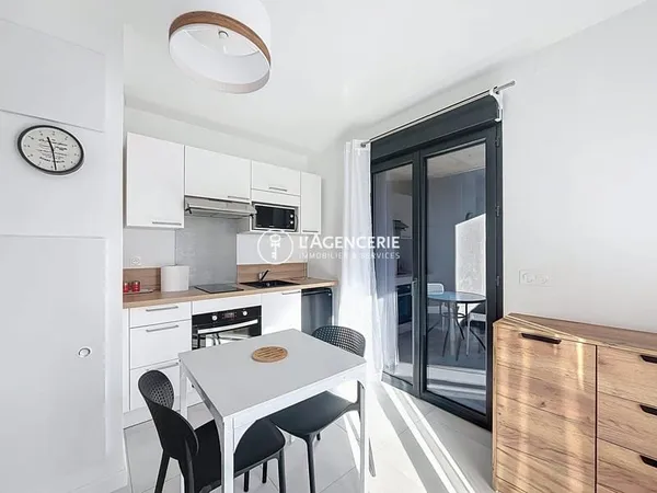 Appartement T2 neuf meublé avec terrasses et parking