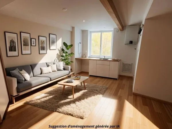 Studio 1 pièce 20 m²