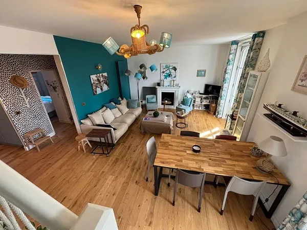 Appartement La Baule Hotel Royal 5 pièce(s) dernier étage, 101.79 m2 (136,91m2 utiles)