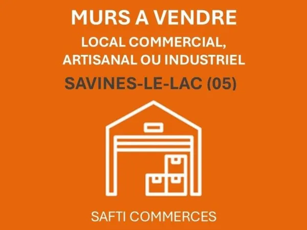 MURS COMMERCIAUX avec possibilité habitation à Savines-le-Lac
