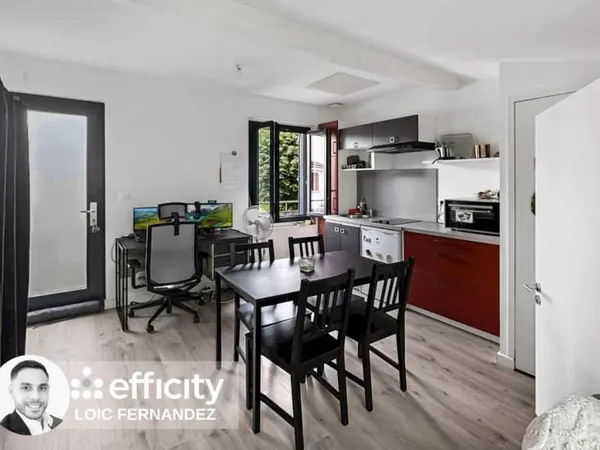 Appartement 1 pièce 19 m²