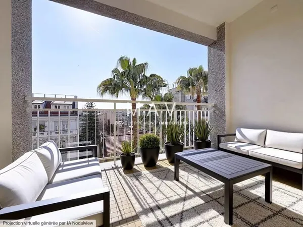 NICE/FLEURS APPARTEMENT 2 PIÈCES 78 M2 TERRASSE VUE DÉGAGÉE ÉTAGE ÉLEVÉ PROCHE MER