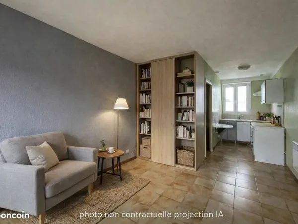 Appartement 1 pièce 27 m²