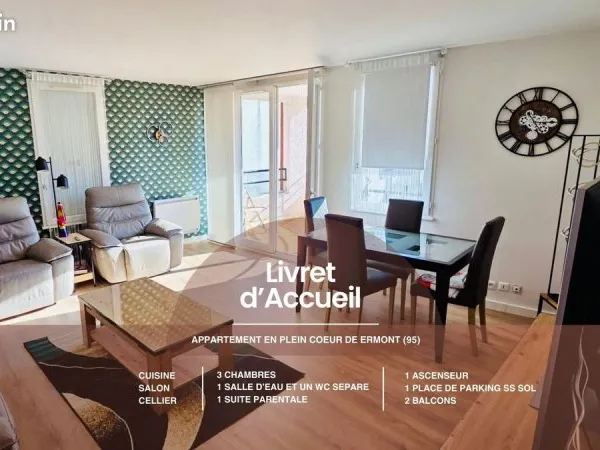 Bel appartement idéalement situé (ERMONT)