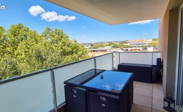 T2 récent 41m² terrasse + garage - Montpellier / calme