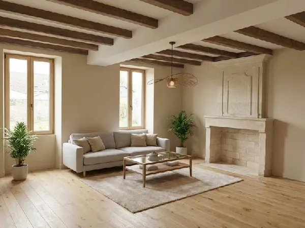 BELLE MAISON CHARENTAISE AVEC GARAGE ET JARDIN