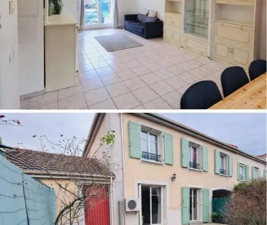 🏡 Maison 5 chambres 105m² Bondy Sud gare jardin terrasse box