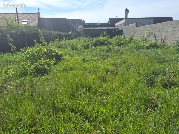 Terrain constructible centre-ville de Cucq