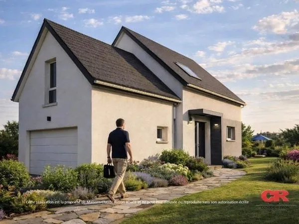 Maison neuve 6 pièces avec garage à Weitbruch