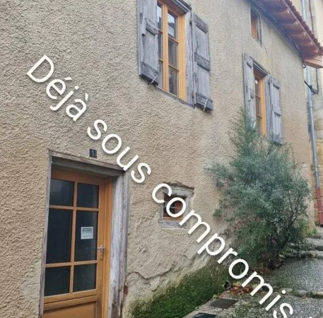 Maison de village 65M² à terminer St Michel de Lanes