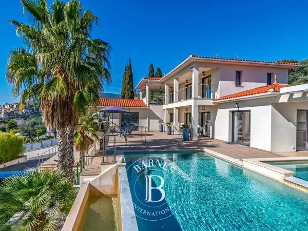 Châteauneuf-Grasse - Propriété contemporaine vue mer