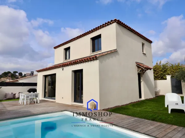 Maison - 109,6 m² - 4 pièces - Plan-de-Cuques (13380)