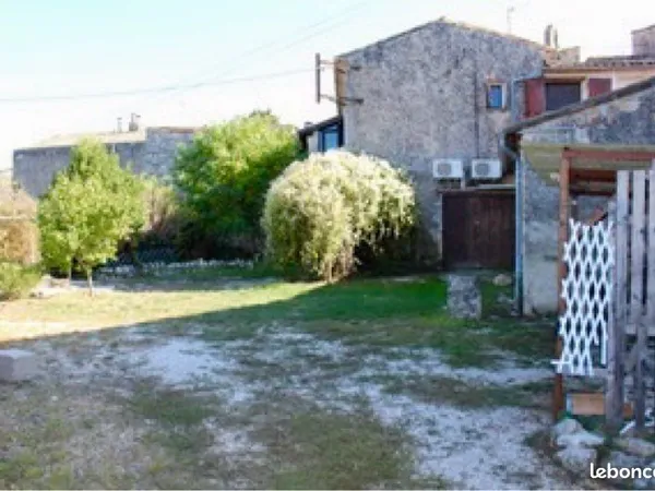 Maison avec terrain sans vis à vis